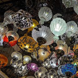 Lampe i lusteri