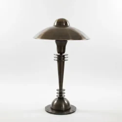 Stona lampa metalni abažur